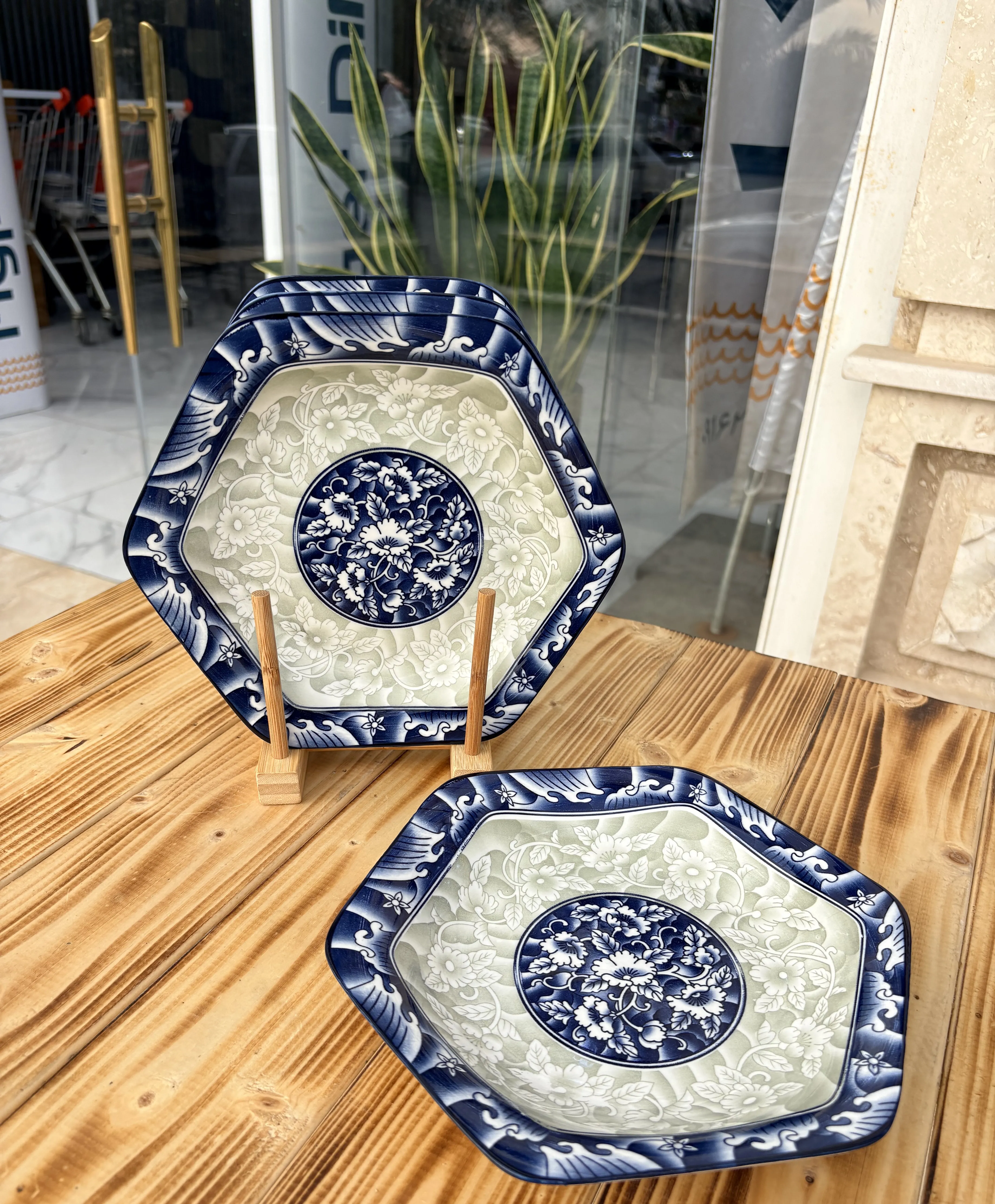 بشقاب چندضلعی کد 61-7389