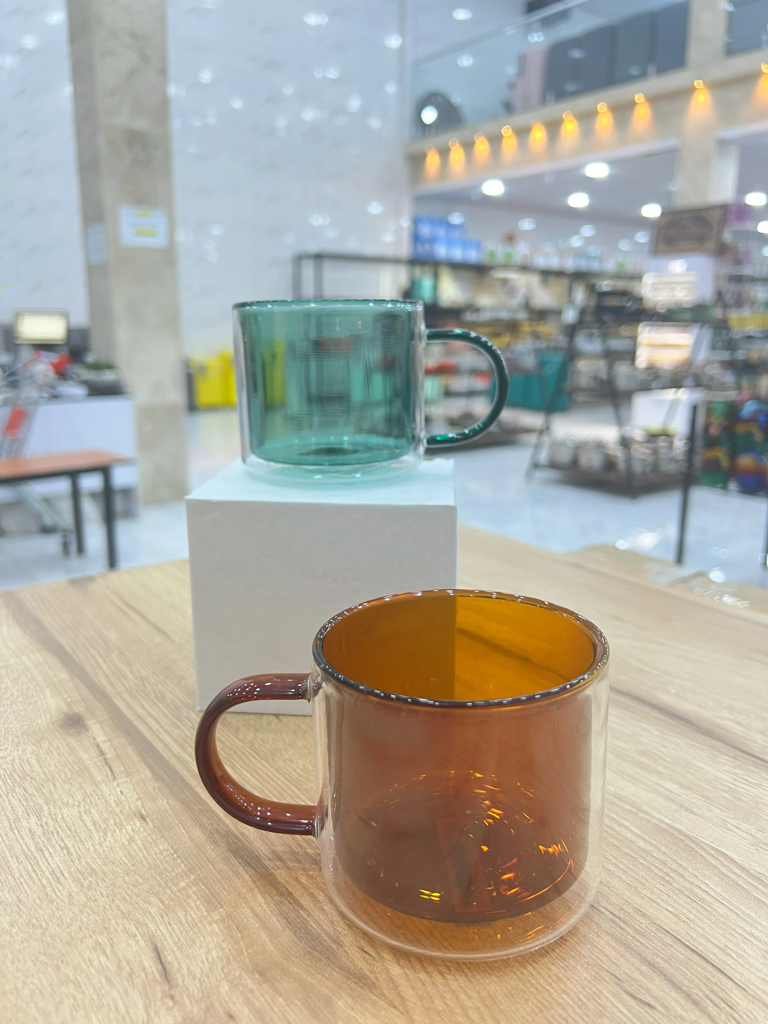 لیوان دوجداره رنگی 2252-12