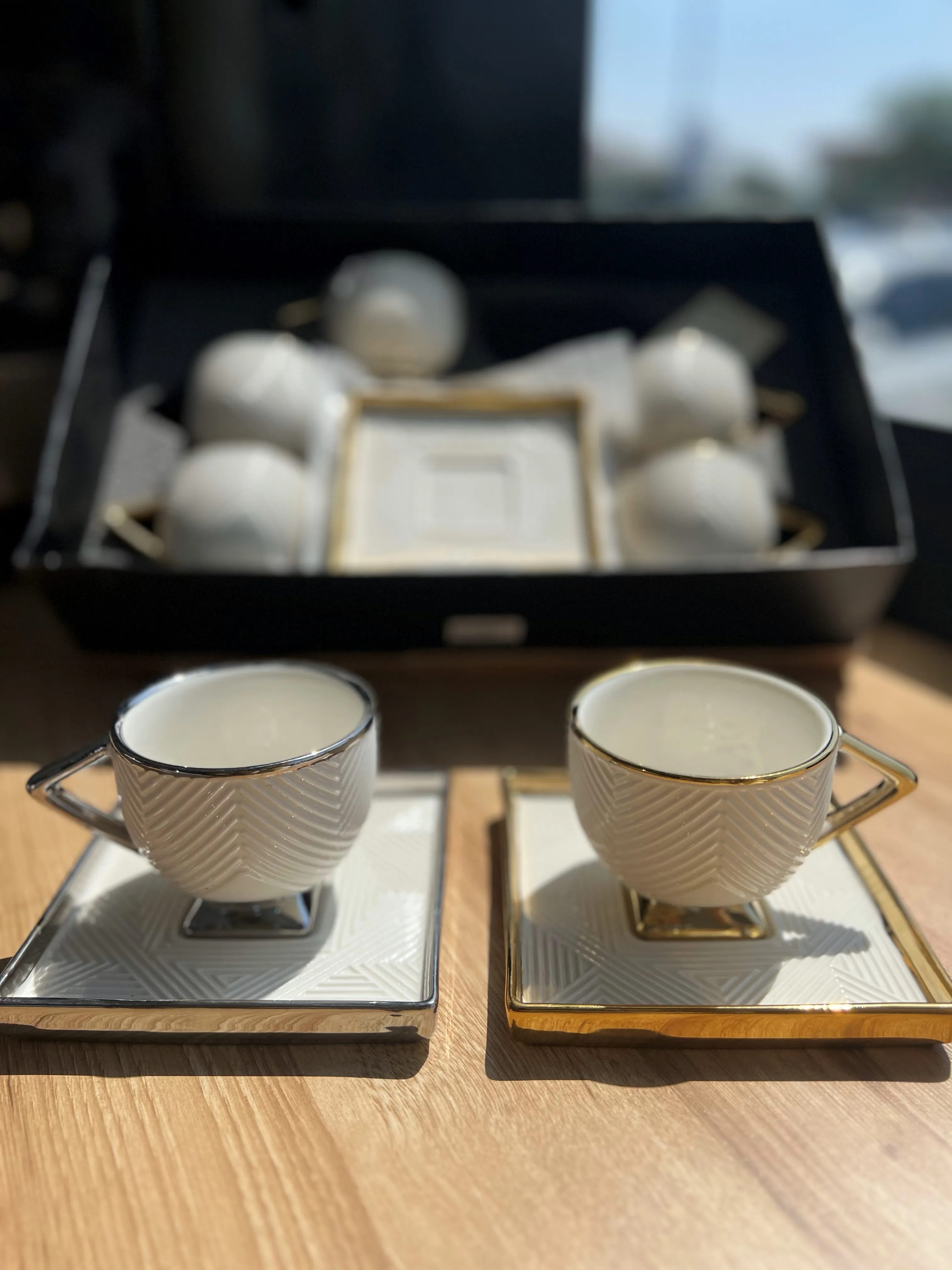 ست چای خوری سرامیکی 4گوش 1298-20
